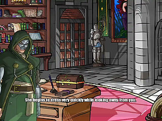 Ms Bowen strips for her master - doomination gameplay part 2