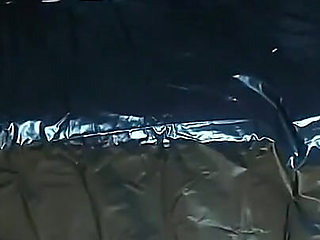 This time i had no mercy for my slave. I took his little cock out of his pants and tied it