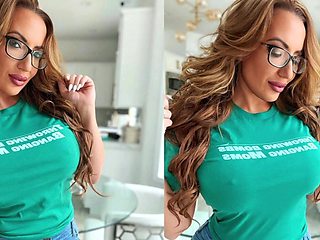 Busty Blonde Stepmom’s Creamy Passion in a Wild Rush