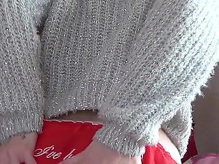 Waiting for Santa: He Spanks Me on Christmas Eve!