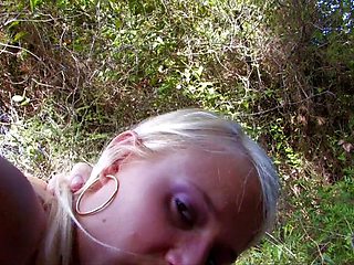 Lesbians Forest Anal Cumshot