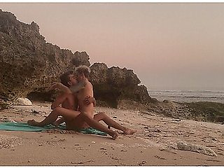 He Fucks Her Hard On The Beach Real Outdoor Sex