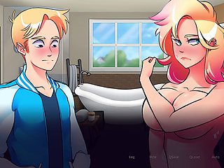 Anime cougar, cartoon big ass mom, 3d cartoon mommy