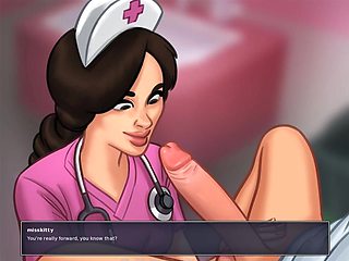 Summertime Saga - Cookie Jar - All Sex Scenes Only - Nurse #1 Part 36