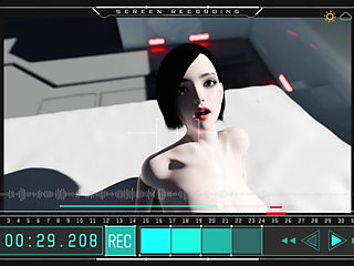 Zero-g Deepthroat & Anal on Orbital Station Japanese Echo Takes Hard Assfuck in Space Before Back Cumshot