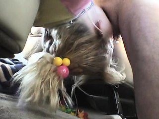 Blonde amateur anal riding my dick