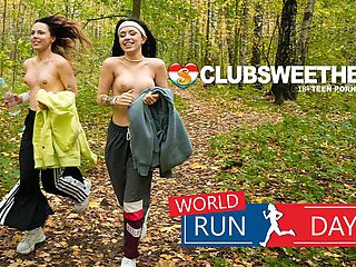World Run Day at ClubSweethearts