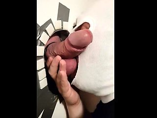 Glory Hole Amateur Takes on a Big Cock