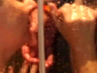 Cuck Watches Me Get Creampied in the Shower