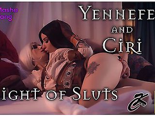 And Masha Yang. Yennefer And Ciri Night Of