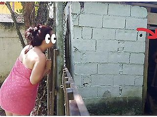 Shower Doesnt Work, Married Woman Asks The Farms Caretaker For Help Using Just A Towel And Pays Wi