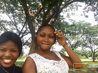 Real Amateur Black Girls First Time Lesbian Sex Makes Them Cum Real Hard