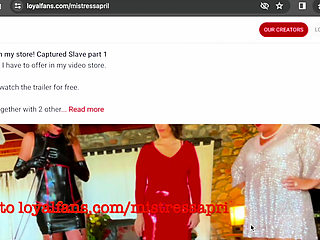 Humiliation And Milking In Mistress April's White Room