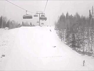 A Ski Day That Changes Quickly