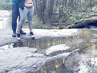 Pretty Indian Couple Making Love in River Side - Desi Outdoor Sex - Risky Romance