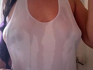 Wet T-Shirt: What Would You Do to My Big Boobs?