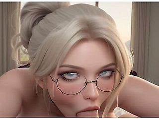 Ai Generated - Our Sultry Servant Toiling Amid The Misty Mountain Paddy, Yearning For Her Forbidden Reward