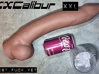 XXXCalibur XXL Session.16 - Deepest fuck yet of Str8 Married Guy by Fucking Machine