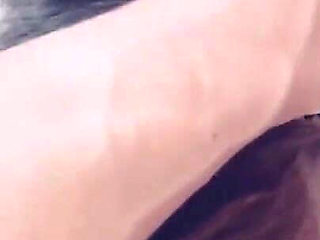 Tattooed Blonde Sucks Deeply and Takes a Hard Doggy POV - Red Nails Spread Ass