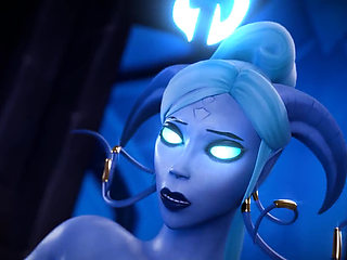 Thicc Horned Alien Girl Is Riding You!