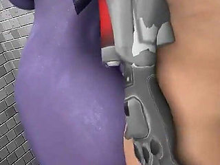 Widowmaker Had a Naked Assistant - Femdom Overwatch Fantasy