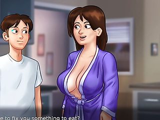 Summertimesaga Gameplay - Part 2 - Walkthrough of game - Big boobie judith scene