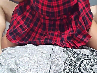 Sweet Student Fucks Her Stepdaddy to Buy a New Laptop