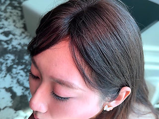 Street Interview with Cute Asian Girl Ends with Hard Hotel Fuck