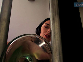 Lady Medea Pee for My Caged Toilet Slave POV