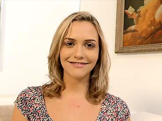 Curly Blonde Teen Records Solo Dildo Masturbation More at