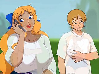 Cartoon fantasy, the secret of house, slut girlfriend