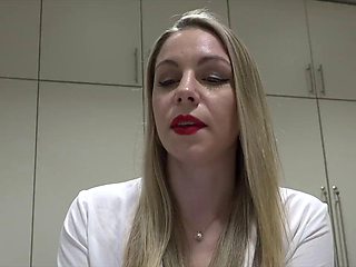 French slut gets fucked on her desk at work