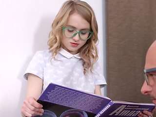 Lightfairy getting manhandled by a dominant bald man