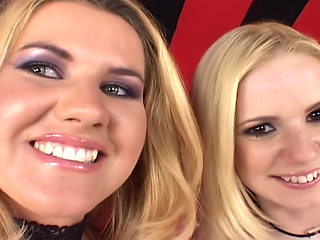 Two Insatiable Blondes Share His Thick Cock