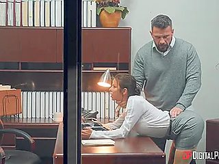 Sexy Milf Gets Anally Punished By Her Boss - Alexis Fawx