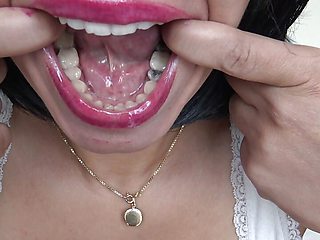 Mature Cuckold Mother Opens Mouth And Throat
