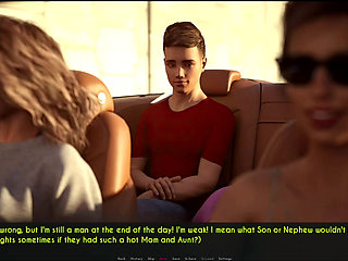 AWAM #14 - Dylan saw the yoga ladies took a shower and masturbate...Sophia and Liam had sex.