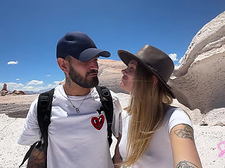 A Public quickie blowjob leads to fucking petite girlfriend at home - Date Night