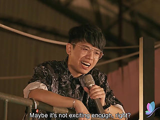 Yaner fucks a virgin man on his birthday with people watching