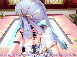 Jinhsi get fucked ahegao face sex - Wuthering Waves