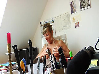 Busty French Babe Got to Suck and Ride Cock