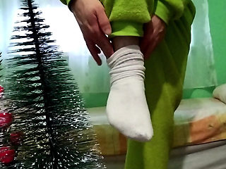 Big Dick Gay striptease and cum