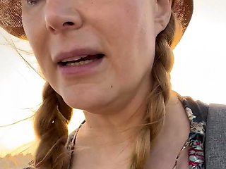 Busty redheaded milf fucking in black lingerie