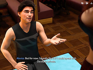Alexis Thinks It Is Just Yoga Until Devilla Leads Him Into a Room for a Dirtier Private Lesson