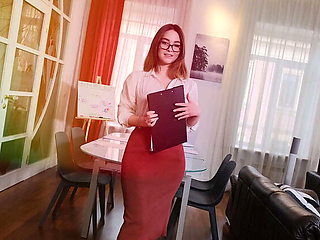 New Employee Anal Office Fuck - Rough DP with Huge Ass Secretary Mia Piper