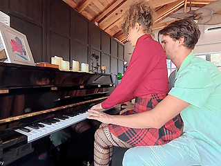 I Fucked the Cum Onto the Piano Teacher