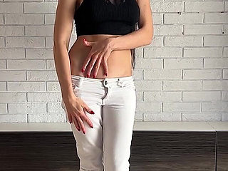 JOI in Low Rise Jeans - Belly Tease & Cum Countdown