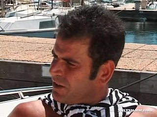 Kristina Bella Has a MMF Threeway with a DP on Back of Speeding Boat - Private Porn Sex Videos