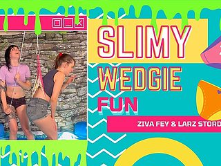 Ziva Fey - Wedgie Training Fun with Larzstord - Part One