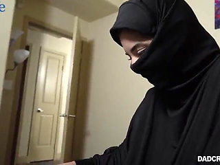 hijab lady who is actually good at sucking cock